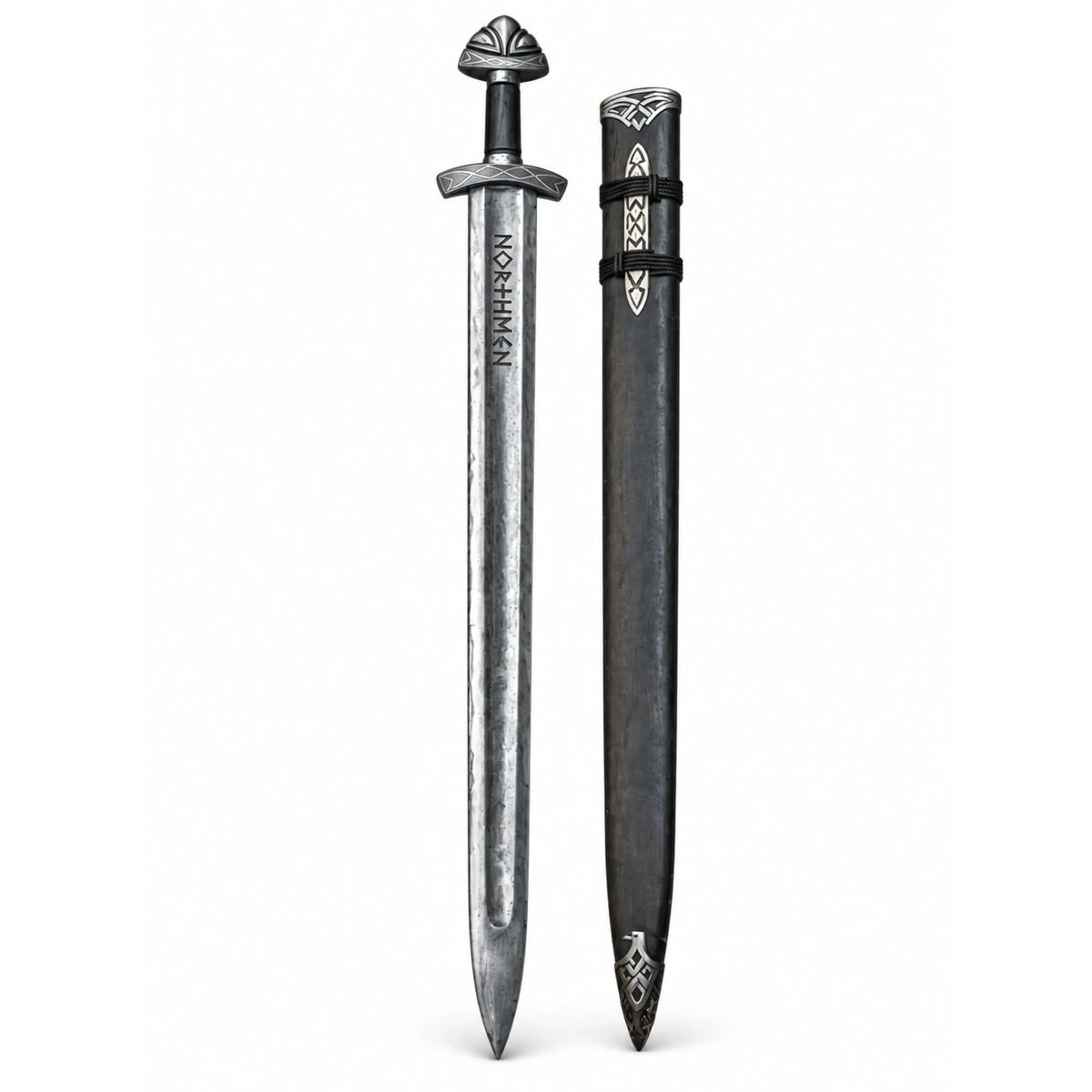 Hand Forged Damascus Steel Northmen Sword Replica