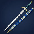 High quality photo of the Skyward Master Sword replica