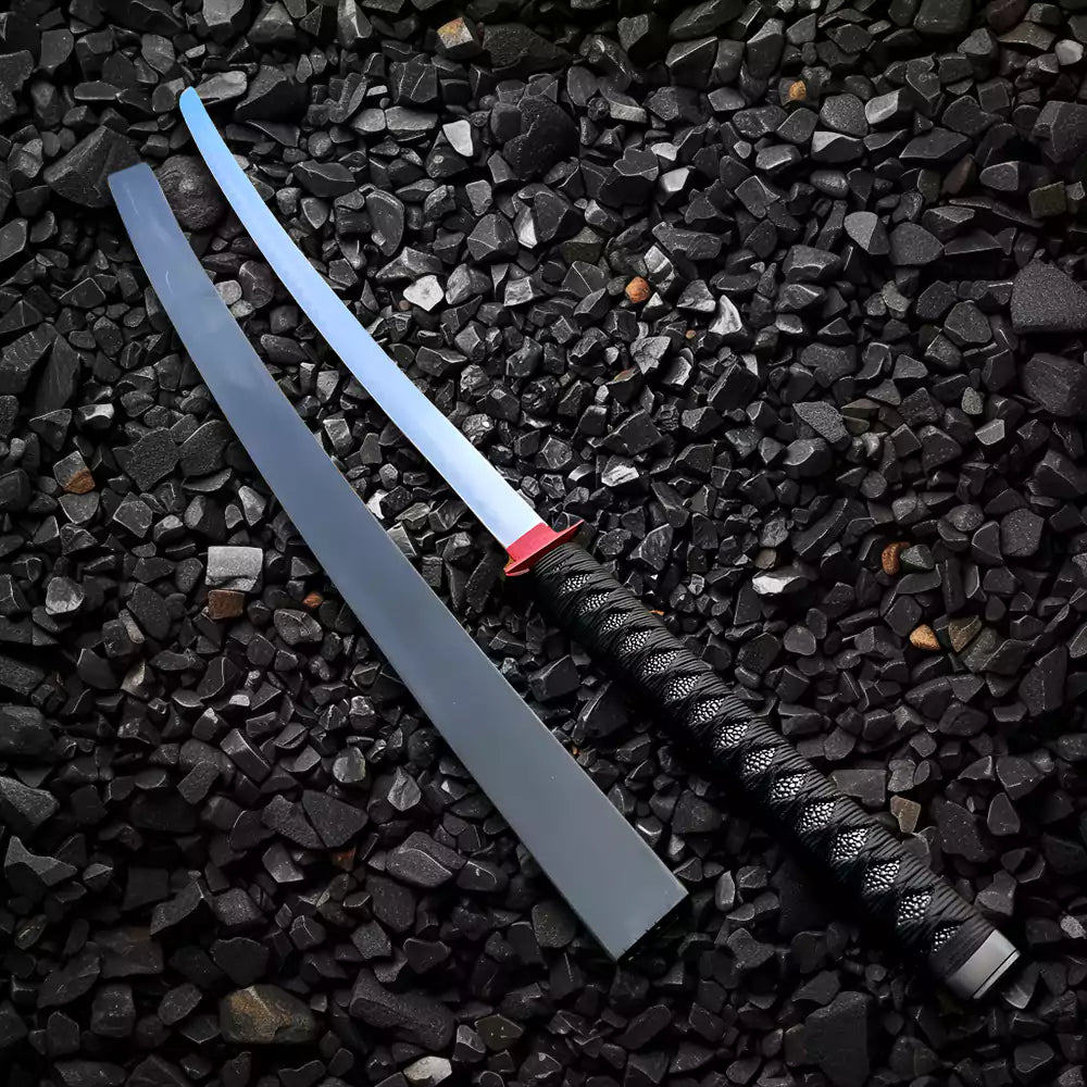 Authentic Deadpool Swords Twin Samurai Display