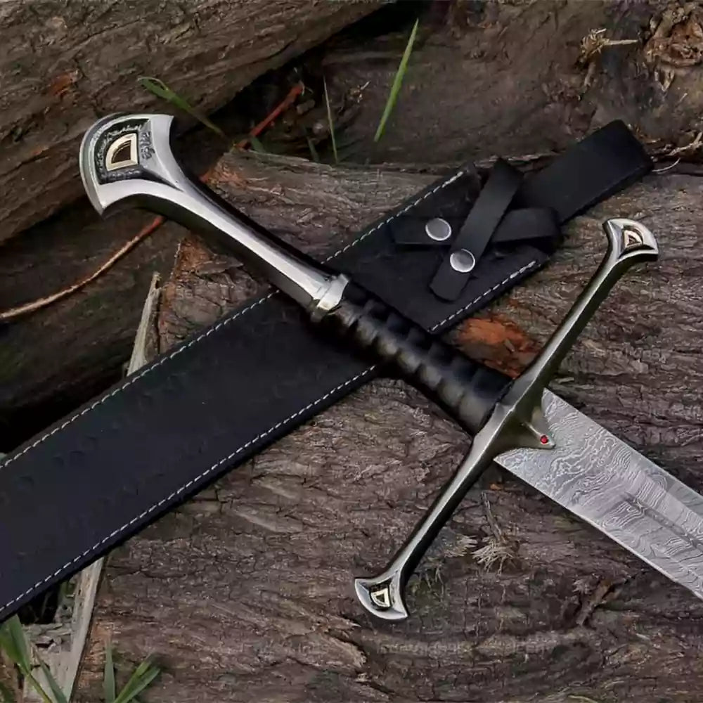 Engraved Narsil Lord Of The Rings sword art